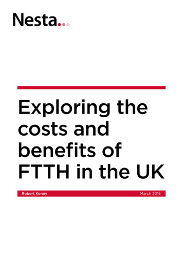 Exploring The Costs And Benefits Of FTTH In The UK - Nesta