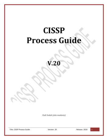 CISSP Process Guide - Thor Teaches