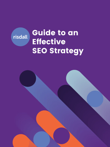 Guide To An Effective SEO Strategy - Risdall Marketing