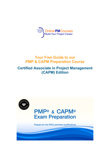 Free Guide To CAPM Exam Preparation Course
