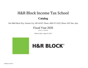 H&R Block Income Tax School