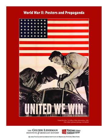 World War II: Posters And Propaganda