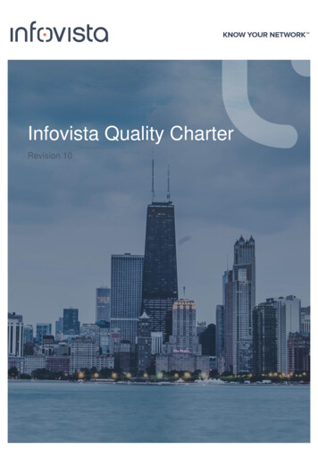 Infovista Quality Charter