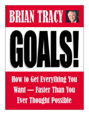 Goals! Ebook Text