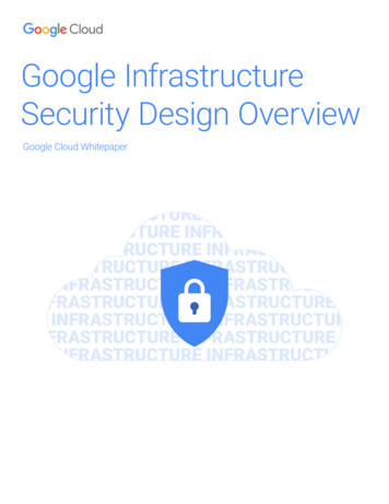 Google Infrastructure Security Design Overview - Google 