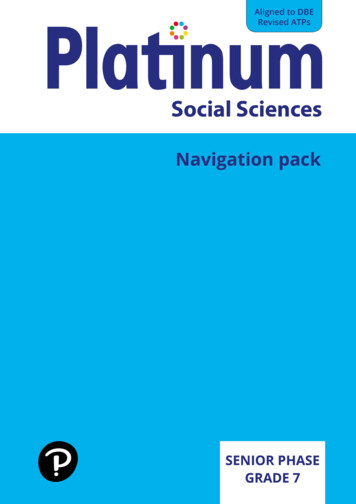 Platinum Social Sciences Navigation Pack Grade 7