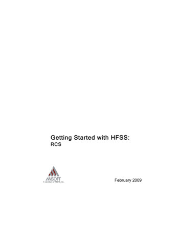 Getting Started With HFSS