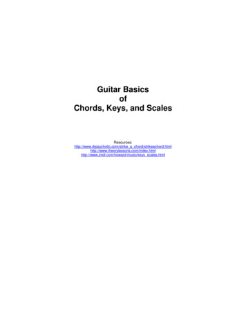 Guitar Basics Of Chords, Keys, And Scales