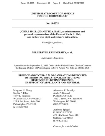 UNITED STATES COURT OF APPEALS FOR THE THIRD CIRCUIT 