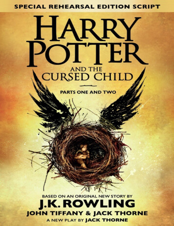 Harry Potter And The Cursed Child - GondringerEnglish