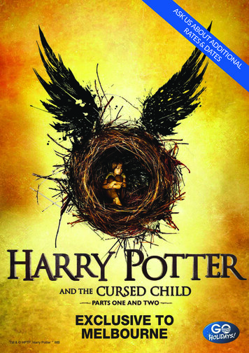 Harry Potter And The Cursed Child - Goflyers.gogogo.co.nz