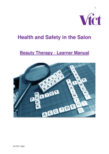 Health And Safety In The Salon