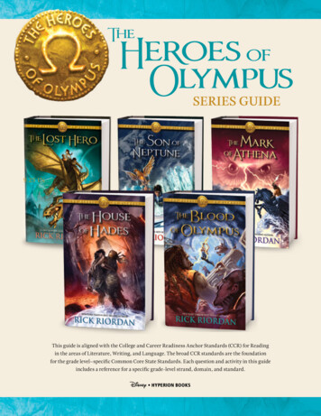 The Heroes Of Olympus - Rick Riordan