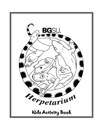 Kids Activity Book - BGSU