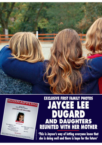 EXCLUSIVE FIRST FAMILY PHOTOS JAYCEE LEE DUGARD