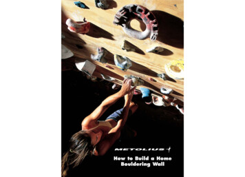 How To Build A Home Bouldering Wall - Metolius Climbing