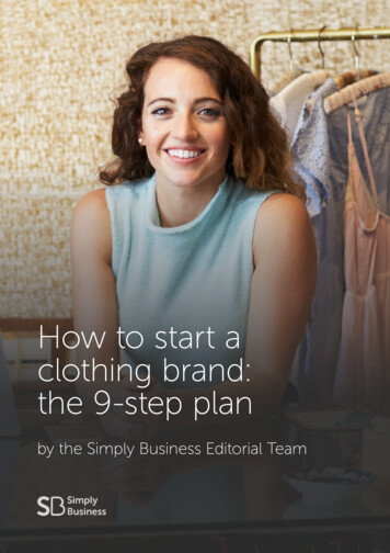 How To Start A Clothing Brand: The 9-step Plan