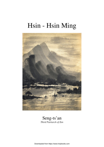 Hsin - Hsin Ming