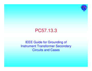 I13presentation.ppt [Read-Only] - IEEE PSRC