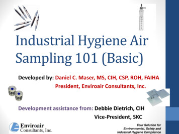 Industrial Hygiene Air Sampling 101 (Basic)