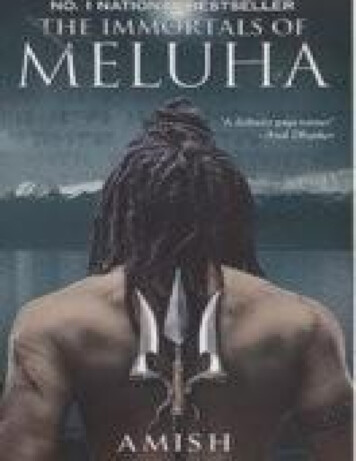 Immortals Of Meluha - Weebly
