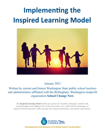 Implementing The Inspired Learning Model