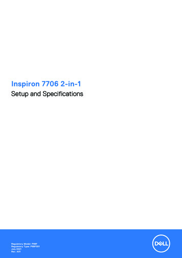 Inspiron 7706 2-in-1 - Dell