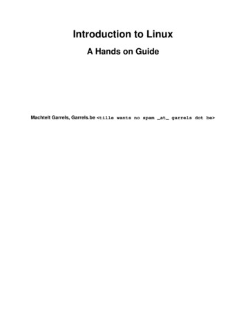 A Hands On Guide