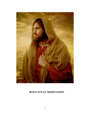 JESUS STYLE MEDITATION - A-urantian-artist-shares 