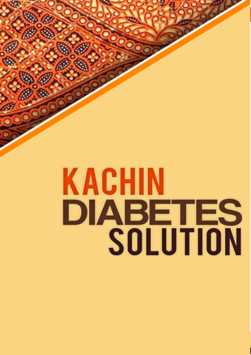 Kachin Diabetes Solution - Amazon S3
