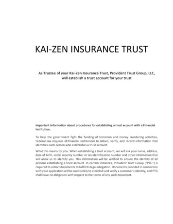 Kai-zen Insurance Trust