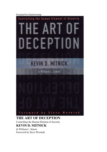 THE ART OF DECEPTION - ZenK-Security