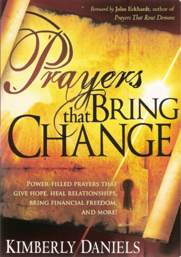 Prayers That Bring Change - Prayer Warfare Essentials