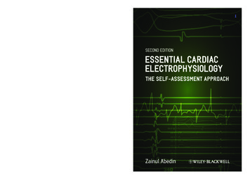 EssEntial CardiaC ElECtrophysiology ThE SElf-assEssmEnt .