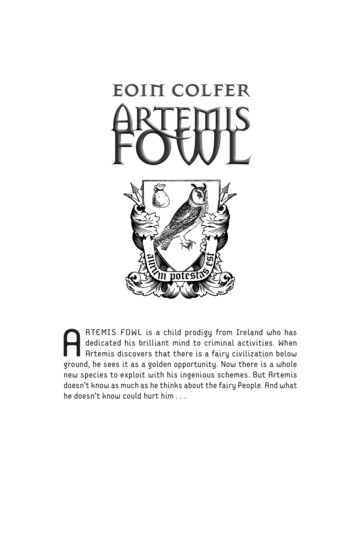ARTEMIS FOWL AND THE LAST GUARDIAN