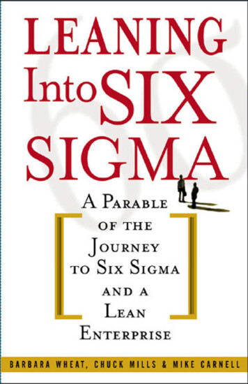 Leaning Into - Quality And Six Sigma