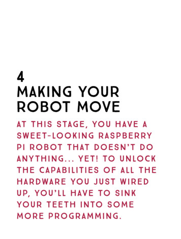 4 Making Your Robot Move - No Starch Press