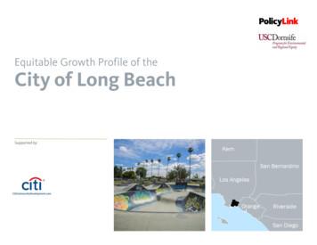 Equitable Growth Profile Of The City Of Long Beach
