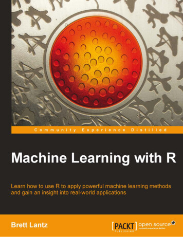Machine Learning With R - Kpfu.ru