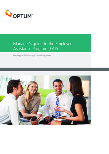Manager's Guide To The Employee Assistance Program (EAP)
