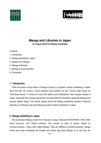 Manga And Libraries In Japan