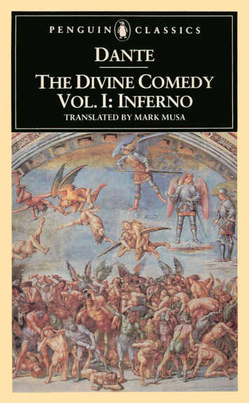 The Divine Comedy, Vol. I: Inferno