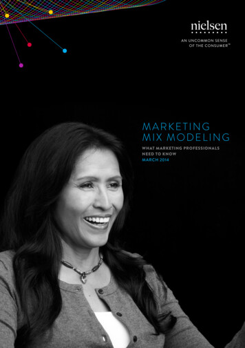 MARKETING MIX MODELING - Nielsen