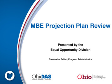 MBE Projection Plan Review