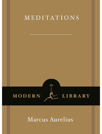 Meditations 1 & 2
