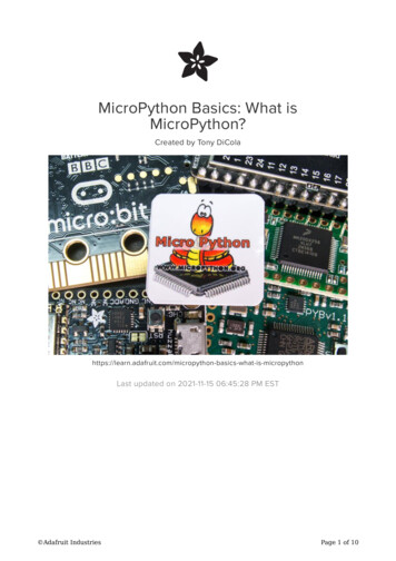 MicroPython Basics: What Is MicroPython?