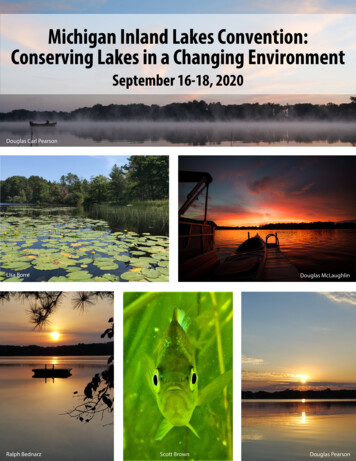 Michigan Inland Lakes Convention: Conserving Lakes In A Changing .