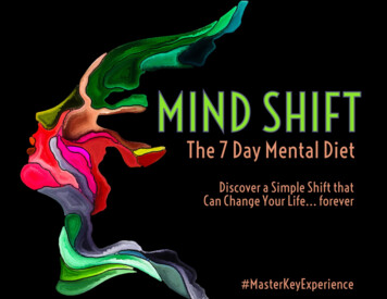 Mind Shift - The Seven Day Mental Diet #MKE