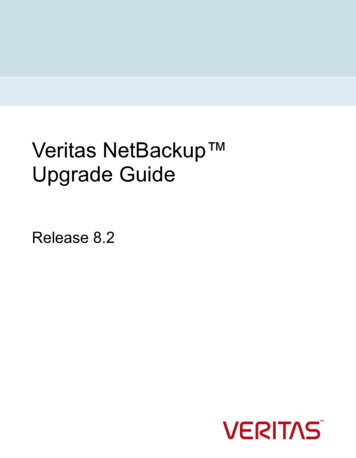 Veritas NetBackup Upgrade Guide