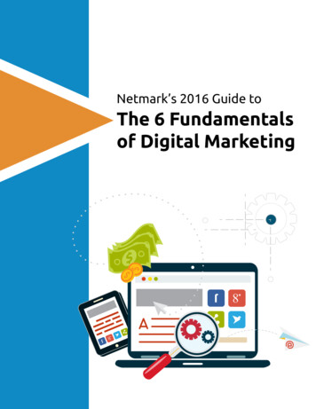 Netmarks 2016 Guide To Digital Marketing - NAMP